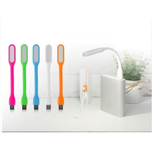 Lampu LED USB Portable Mini untuk Laptop Powerbank Lampu Belajar Fleksibel Emergency - Laavela