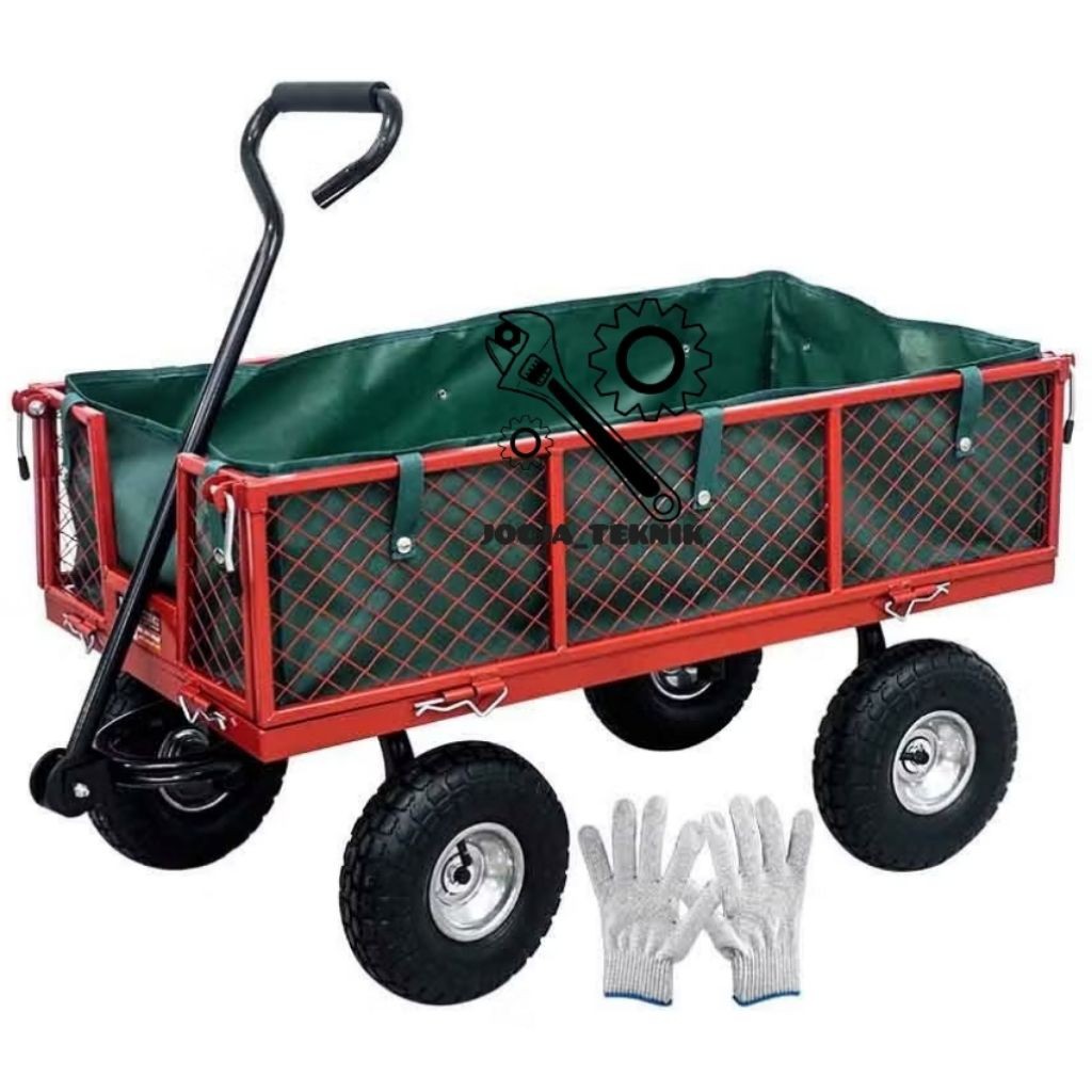 Wipro Trolley Pengangkut Barang HTL-500 / Gerobak Trolly Pengangkut Barang 300KG / Trolly Barang Mod