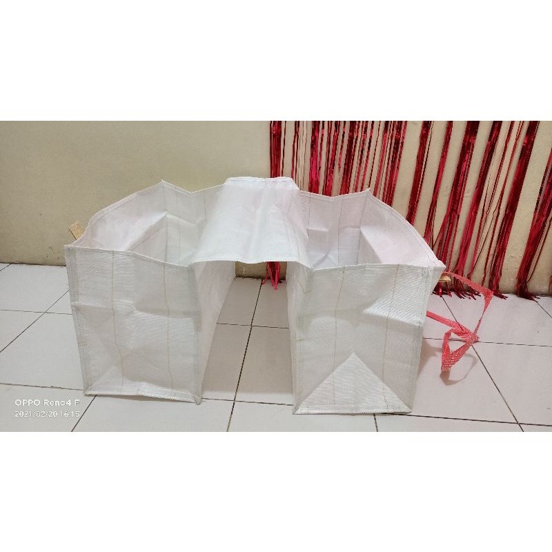 Tas Motor Terpal Jumbo Bahan Tebal Kuat tas kurir