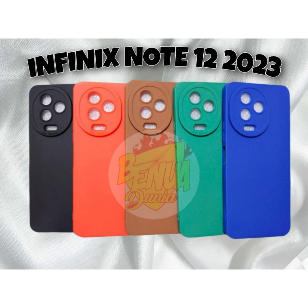 CASE INFINIX NOTE 12 2023 | SOFTCASE PRO KAMERA INFINIX NOTE 12 2023 - BD