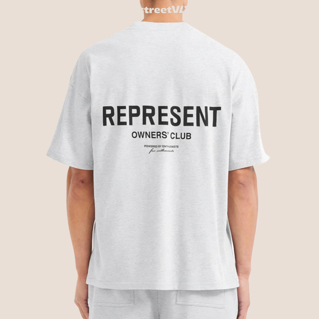 HOT Represent UK Owners Club Ash Grey Tee Original