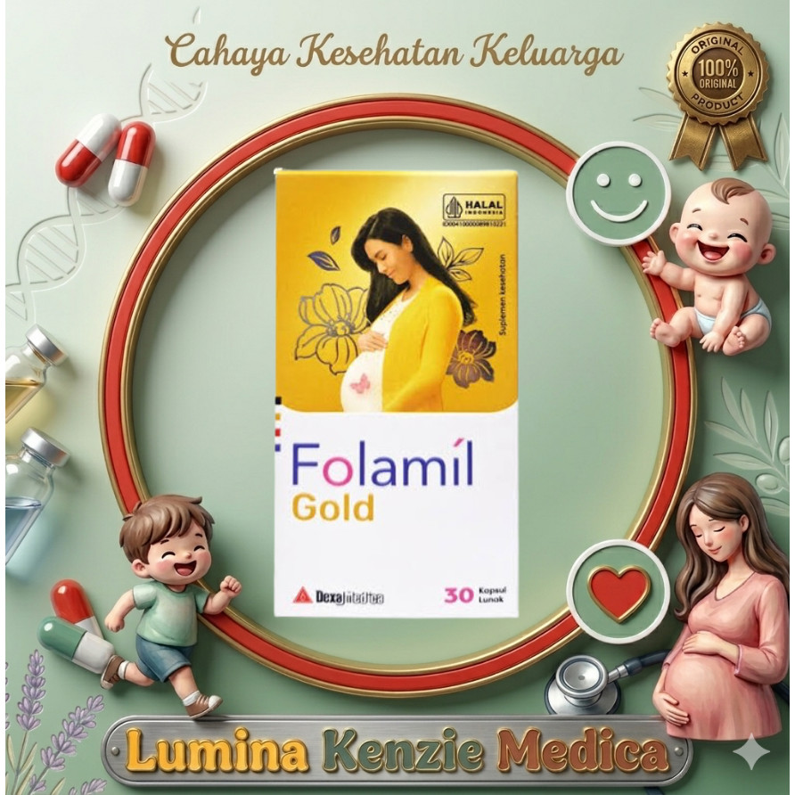 Folamil GOLD Tab 30s - Folamil SoftGel - Vitamin TM3