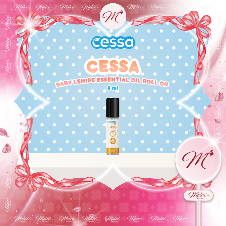 Cessa Baby Lenire 8ml Natural Essential Oil Minyak Bayi Meredakan Perut Kembung Mual
