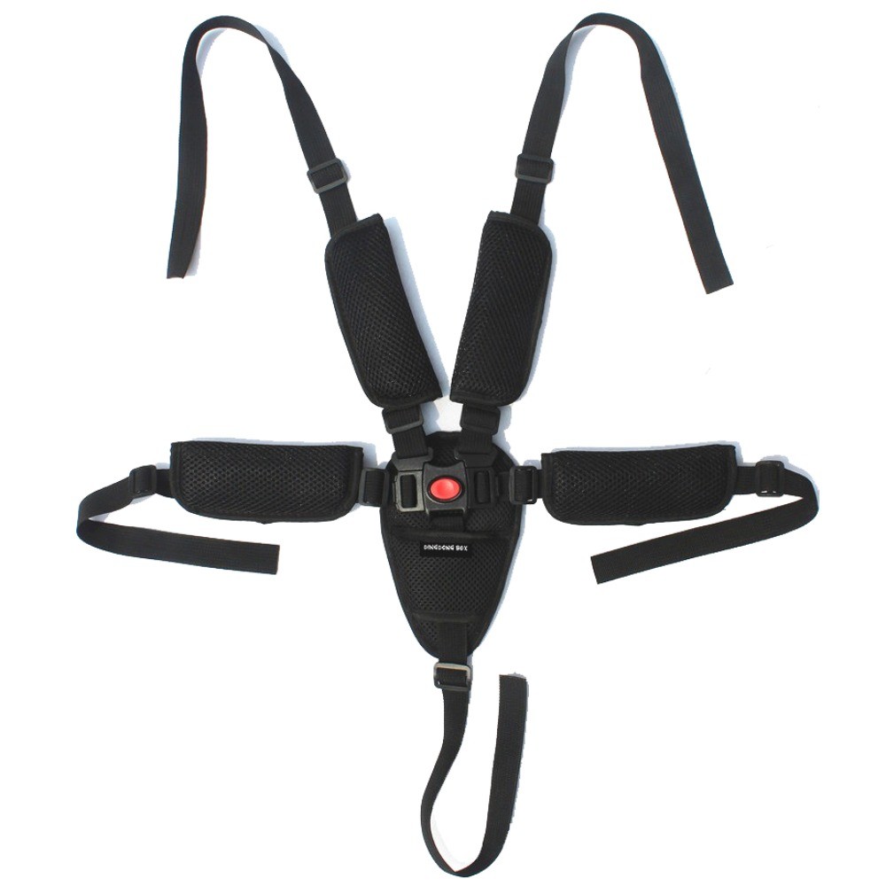 Safety Shoulder Pad Stroller Harness Crotch Pad Organizer Baby Car Seat Harness Strap Baby Stroller 