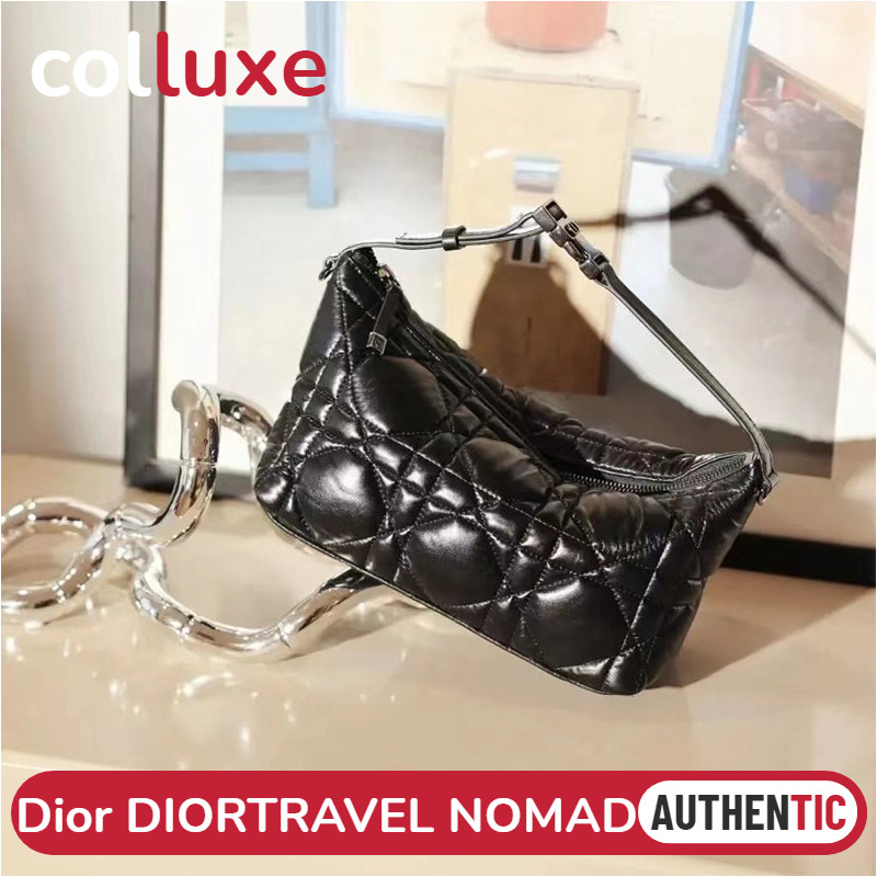 Menyediakan resi Dior DIORTRAVEL NOMAD Wanita / tas punggung / tas kelas