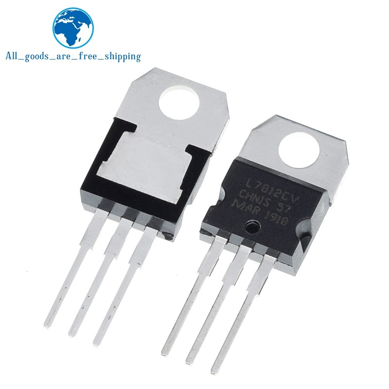 TZT 10pcs  L7812CV L7812 KA7812 MC7812 Voltage Regulator 12V 1.5A