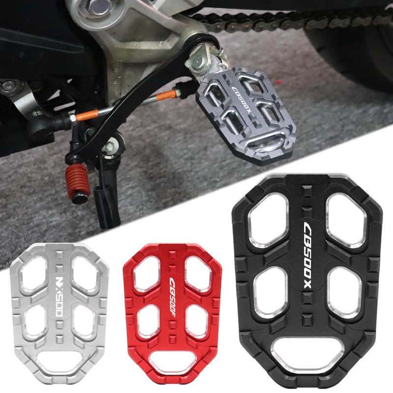 Motorcycle Accessories Front Footpegs Foot Pegs for Honda CB500X CB500F CB400X NX500 NX400 CB 500X 5