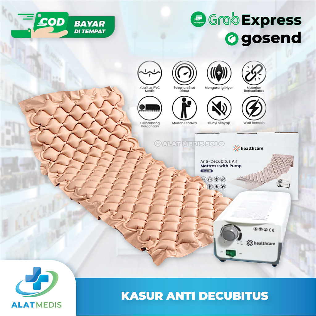 HEALTHCARE Kasur Matras Anti Decubitus / Matras Angin terapi Pasien Decubitus / KASUR ANTI DECUBITUS