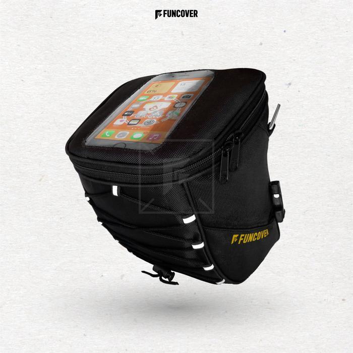 Tas Motor Stand phone Holder HP Dashbag Tankbag Kapasitas besar Selempang Waterproof Nmax - Sport