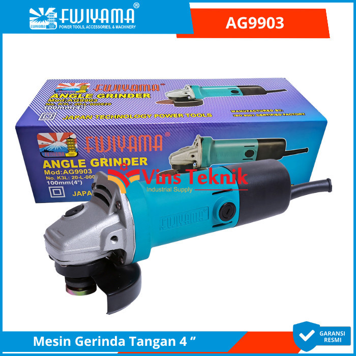 FUJIYAMA AG9903 mesin gerinda tangan 4 inch angle grinder AG 9903
