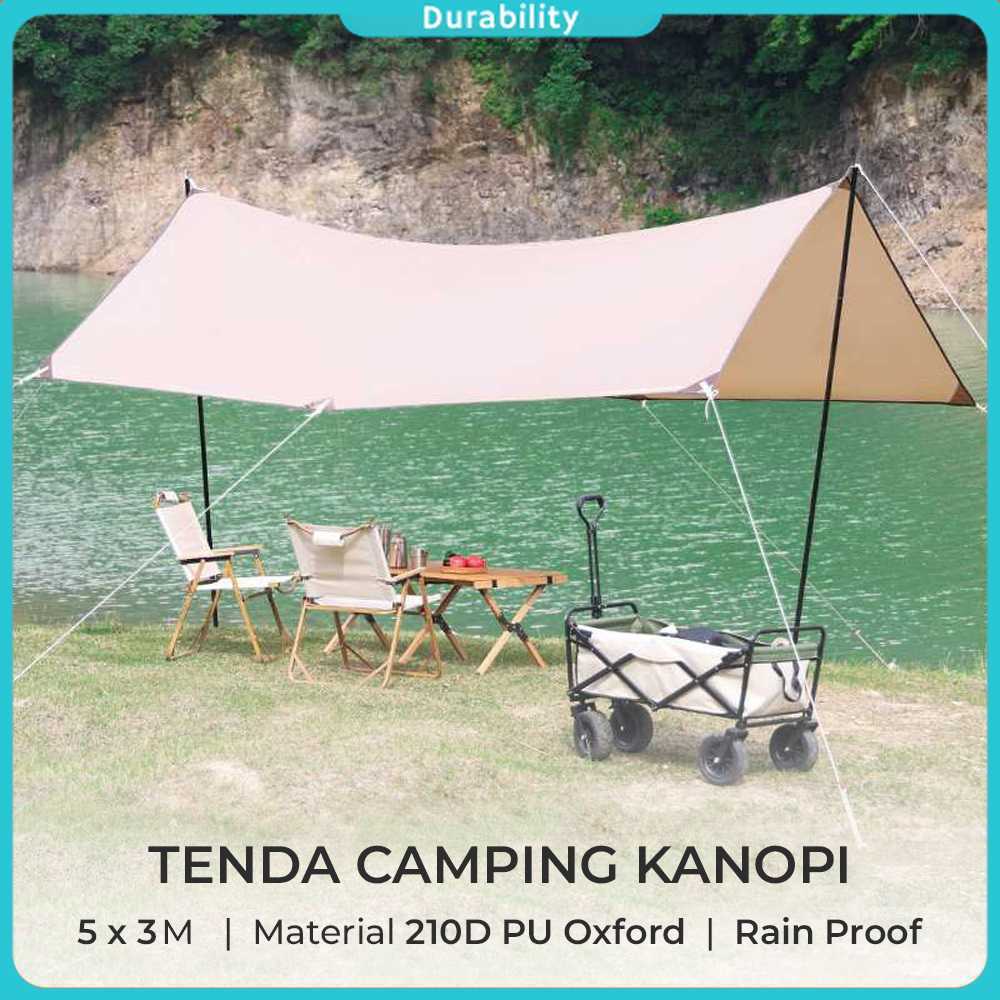 Buizel Flysheet Terpal Tenda Camping Waterproof Anti UV - B3