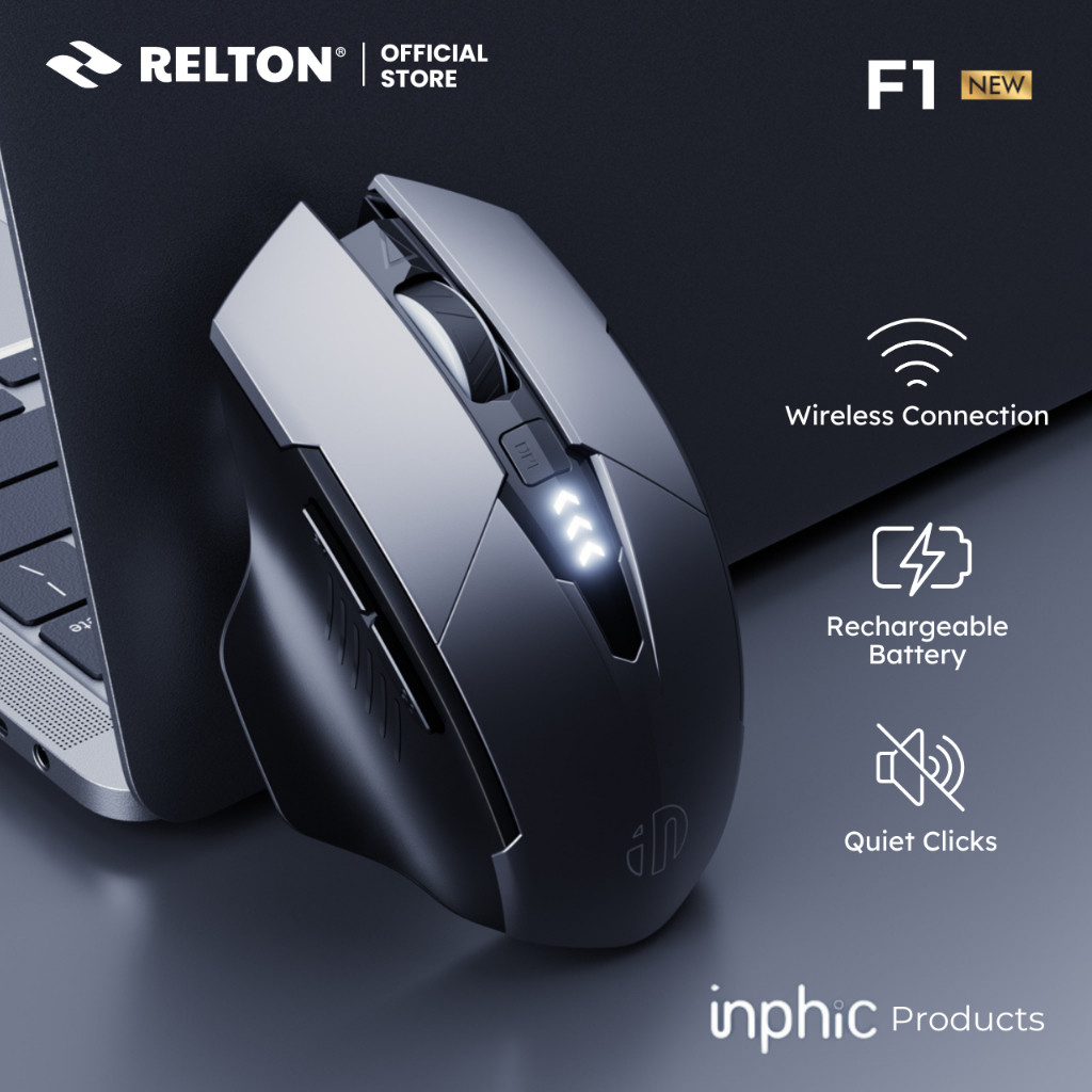 PPM - Mouse Gaming Wireless Silent Click  terbaru