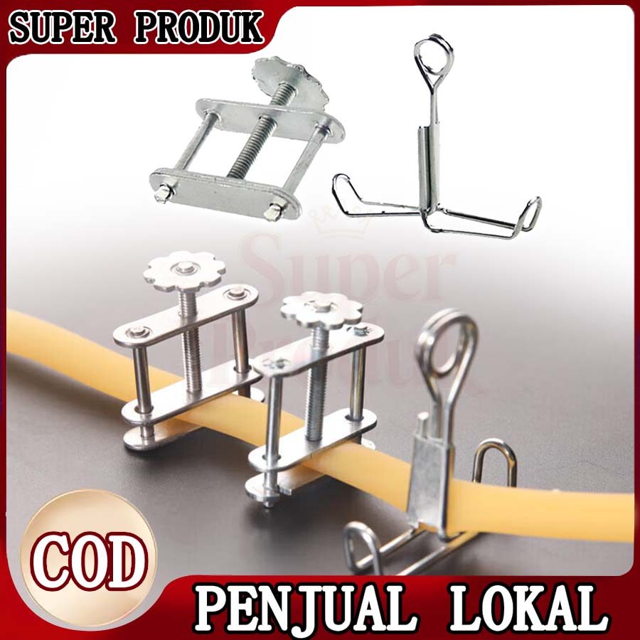 35mm Hoffman Clamp Tubing Clamp Klem Selang Brass Nickel Plated Anti Karat Tahan Lama