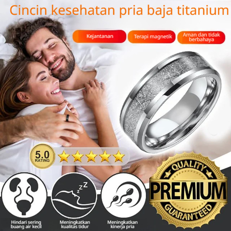 Cincin Titanium Pria Desain Frosted Silk Gaya Eropa / Perhiasan Pria Trendi / Cincin Titanium / Cinc