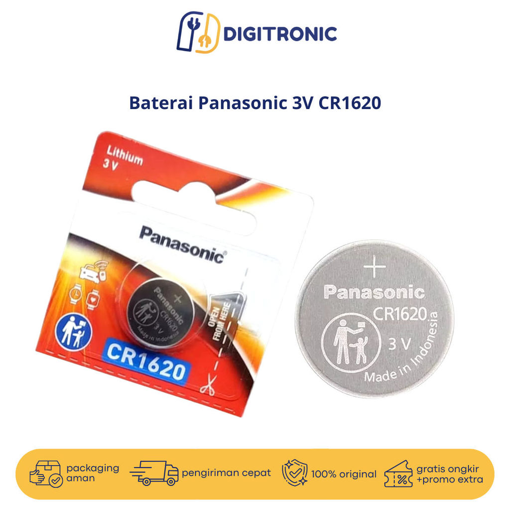 Baterai Panasonic 3V CR1620