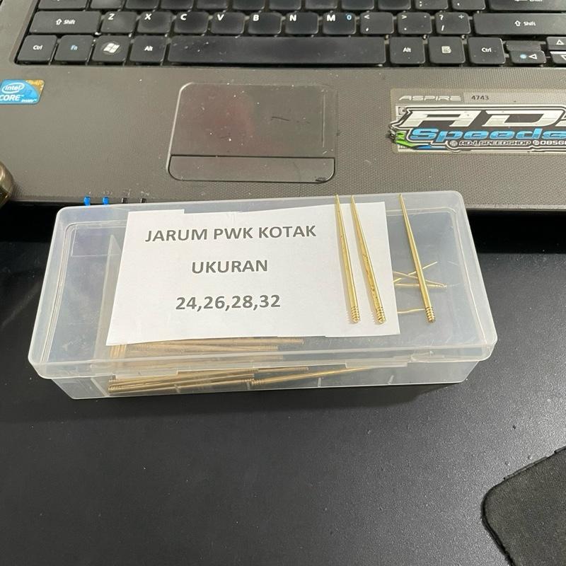 (1 pcs) JARUM KARBURATOR PWK TUTUP KOTAK JARUM SPUYER KARBU PWK KOTAK 24,26,28,30,32 universal
