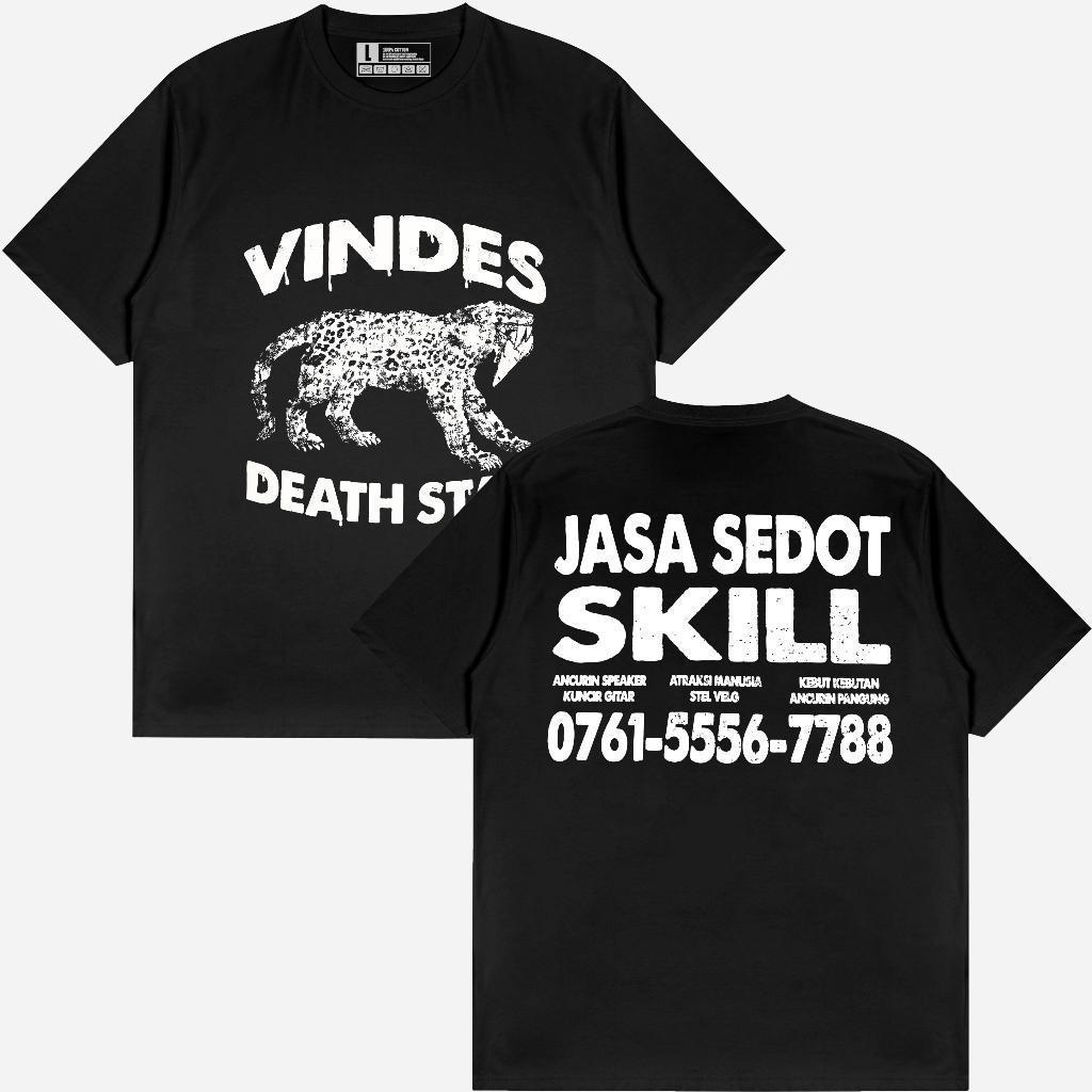 DarjoClothing Konveksi - Toko Kaos Keren - VINDES DEATH STAR - JASA SEDOT SKILL