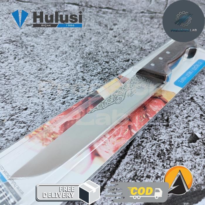 Butcher knife pisau sembelih Hulusi 20 cm original turkey 10121.20 - 18 cm -p.lab