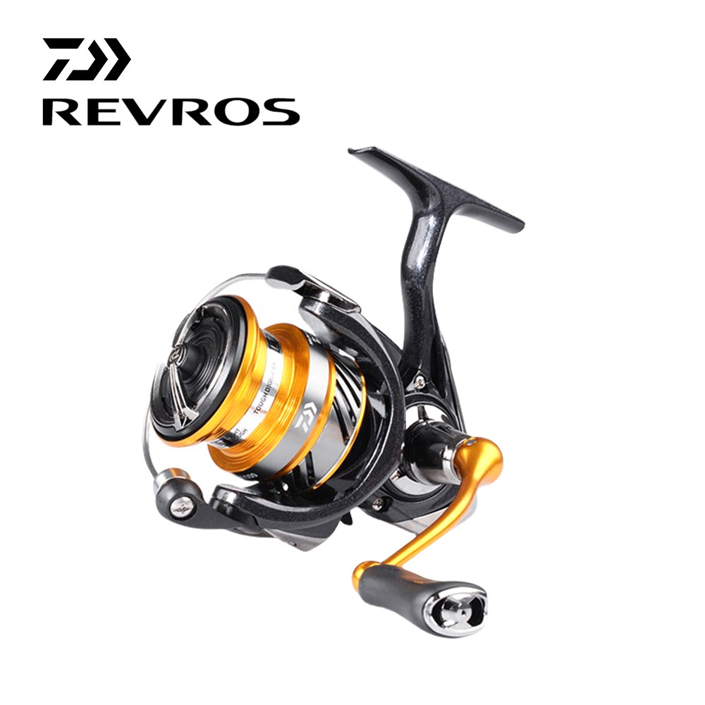 Original Daiwa 2024 Revros Spinning Fishing Reel Gear Ratio 5.2-6.2:1 5/1BB Max Drag 5-12KG Wire Air