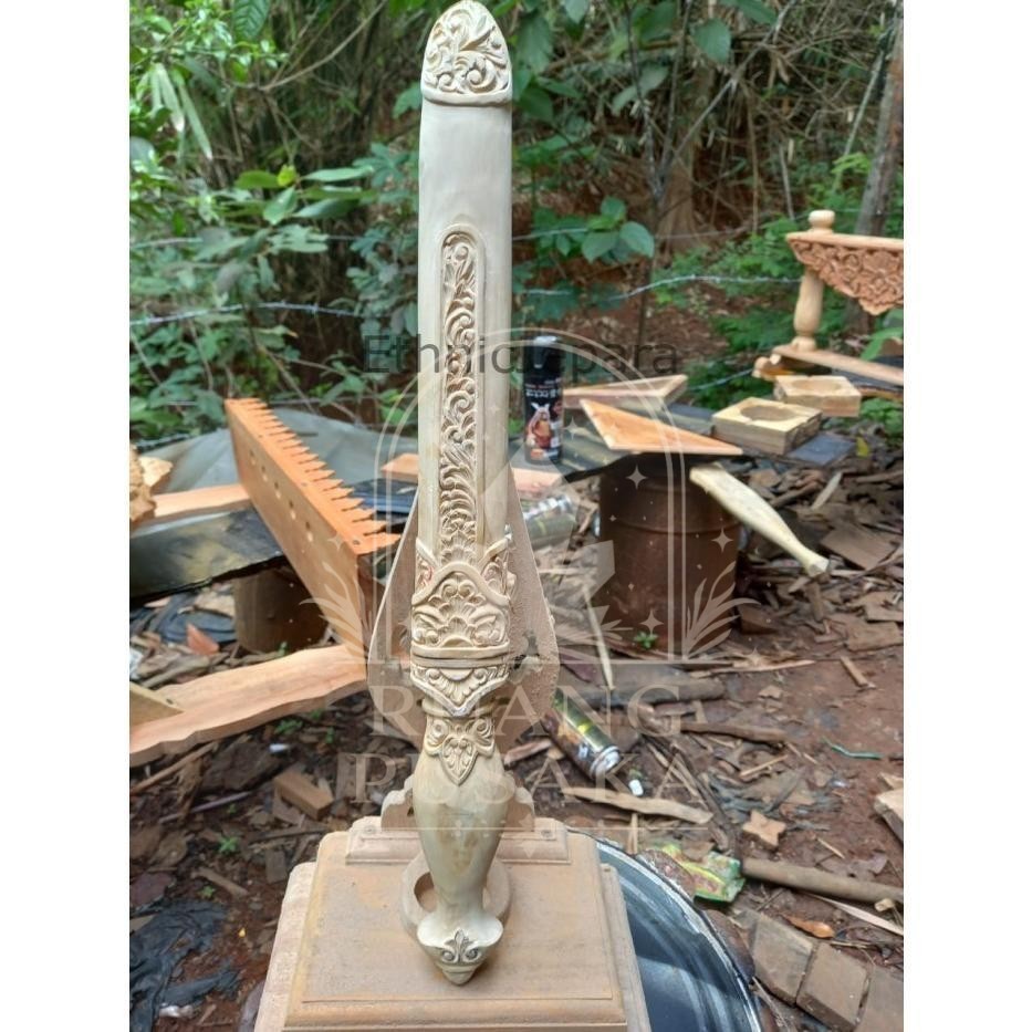sarung scan warangka tombak lengkap landeyan ukir full jati Termurah Seindonesia EJ4543      --ruang