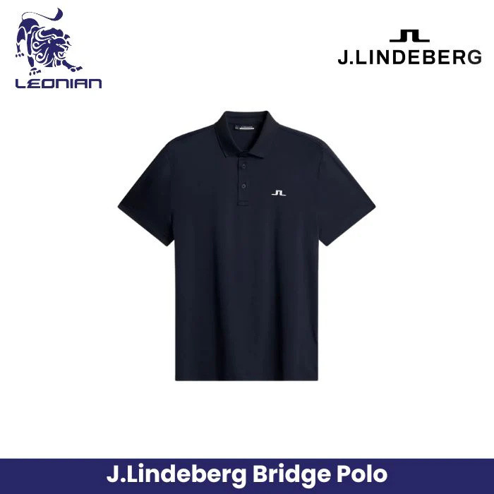 Baju Golf Pria J.Lindeberg Bridge Polo