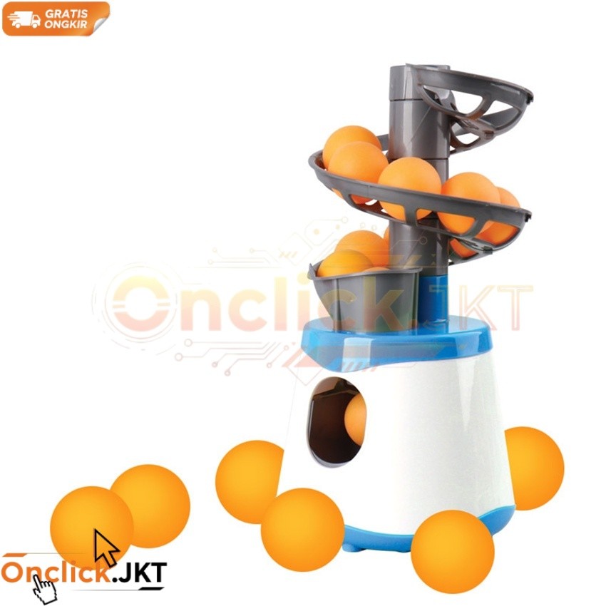 Robot Pingpong Tenis Meja Otomatis Mesin Pelontar Bola Pingpong Latihan Tenis Meja Mandiri Portable