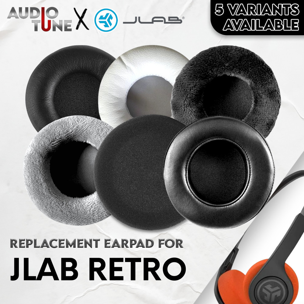 Earpad Foam Jlab Retro Earcup Ear Cushion Busa Bantalan