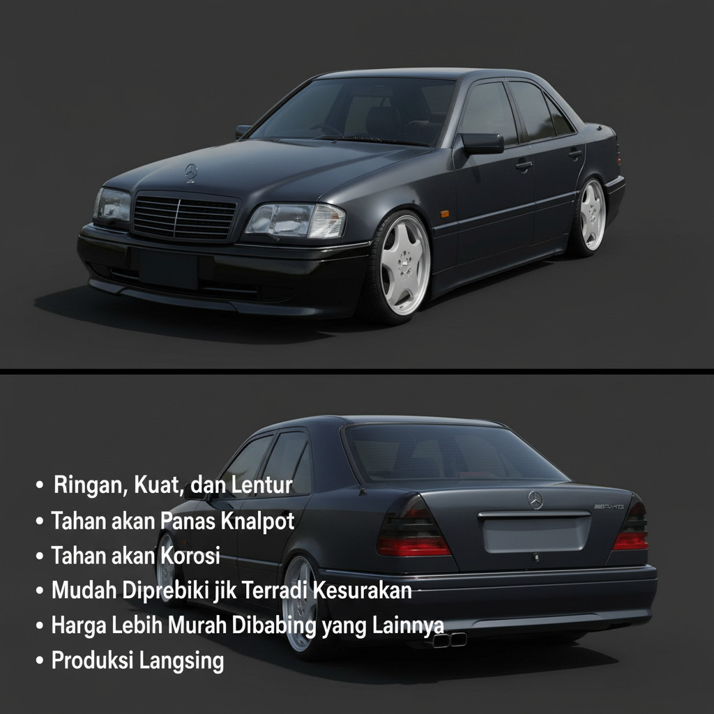 bodikit BODYKIT MERCEDES-BENZ C180 C200 C230 BUMPER BEMPER MERCY W202 AMG