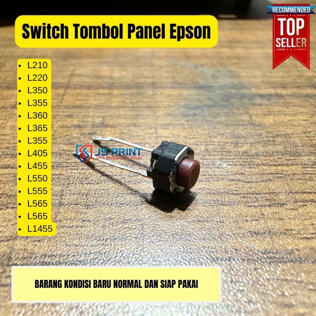 Tombol Switch Panel Printer Epson L210 L220 L350 L360 L355 L365 L380 L385 L405 L455 L550 L555 L565 M