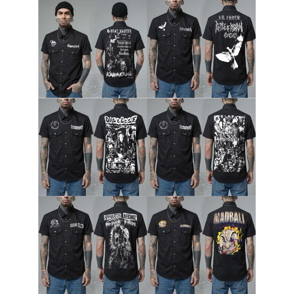 cod KEMEJA TEBAL BAND PUNK,KEMEJA COSTUM BAND,KEMEJA BAND DISCLOSE,KEMEJA WORKSHIRT,KEMEJA PENDEK,KE
