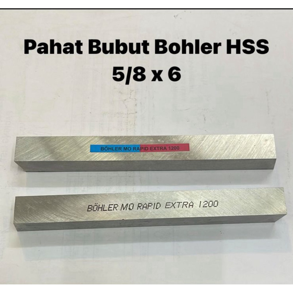 SIXSHOP Pahat Bubut Bohler HSS 5/8 x 6