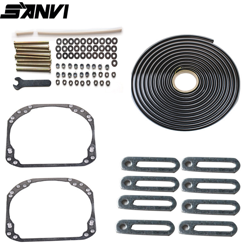 SANVI Mounting Frame For Hella 2 To Hella 3R G5/Koito Q5 Bi Xenon/LED  Projector Lens  Headlight Car