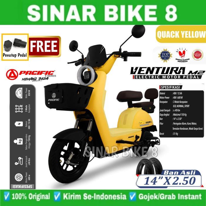 Sepeda Listrik PACIFIC VENTURA M2 Electric E-Bike 600 Watt