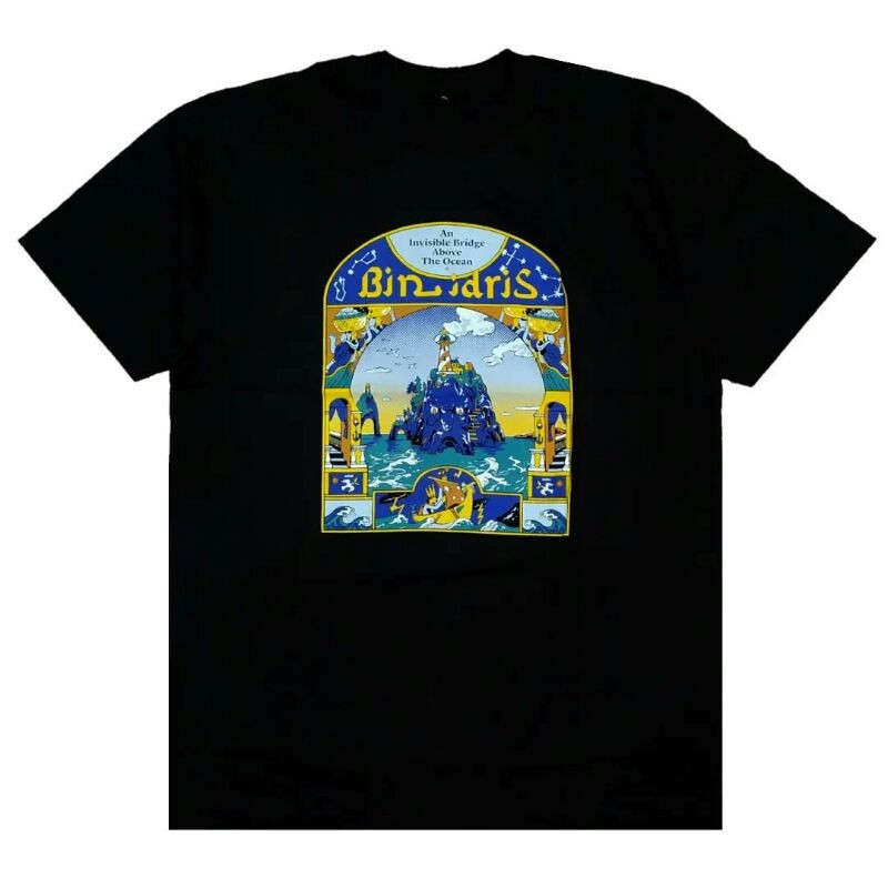 Bin Idris - Invisible The Ocean Tshirt // Kaos Bin Idris