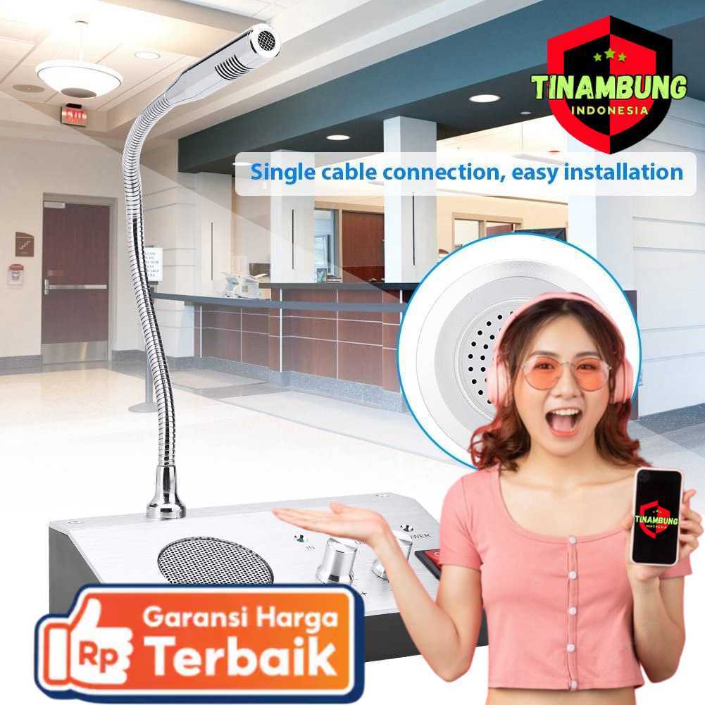 RETEVIS Window Speaker Intercom Dual Way Mic Loket Counter Teller - RT9908