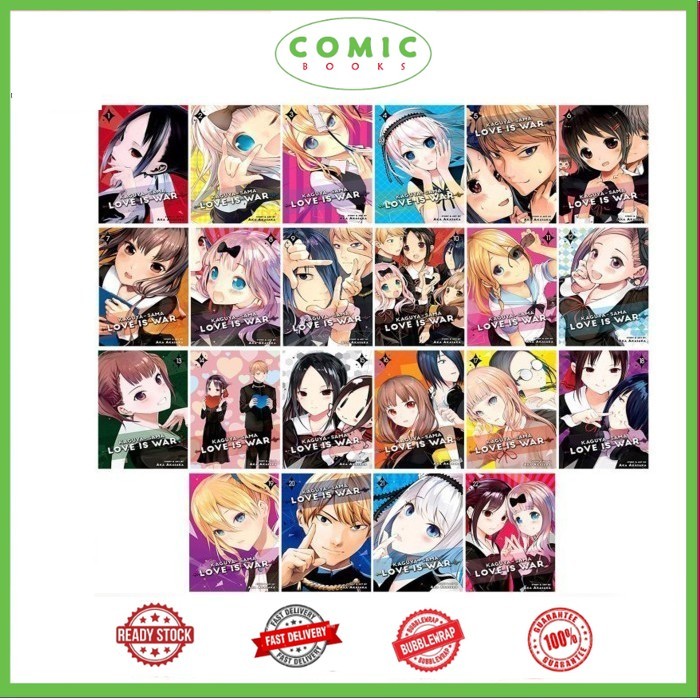 Kaguya-sama: Love Is War (manga), Vol. 1-28