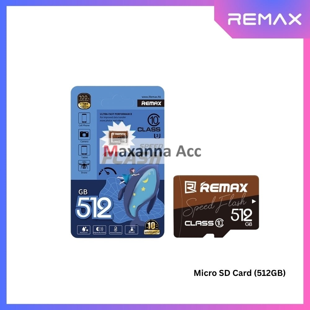 [MAXANNA] MMC 512GB Remax / Memory Card 512GB / Kartu Memori 512 GB