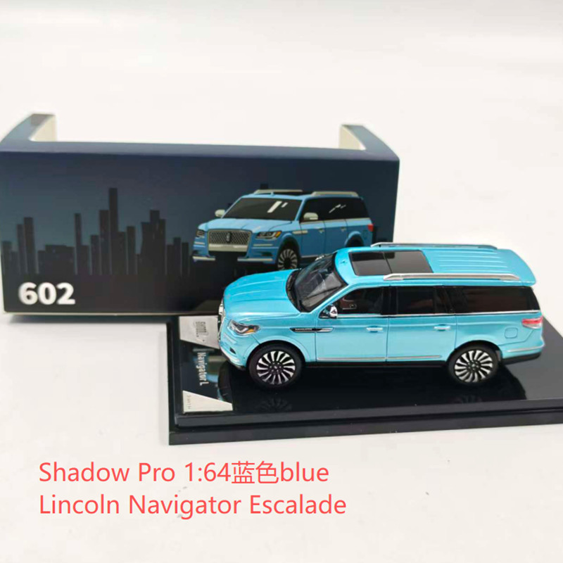 Shadow Pro 1:64 scale alloy car model, Navigator Escalade alloy car model