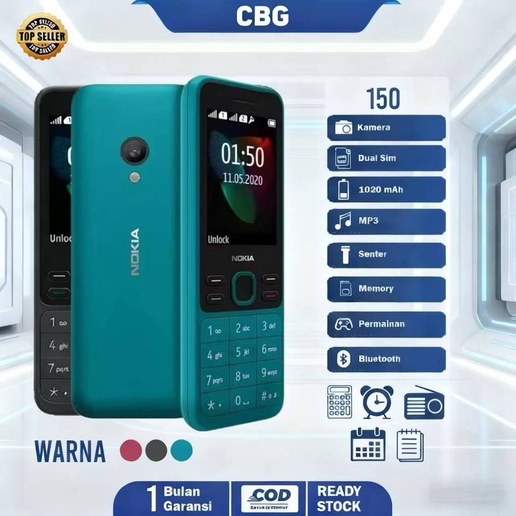 HP NOKIA murah jadul 150 2020 NEW