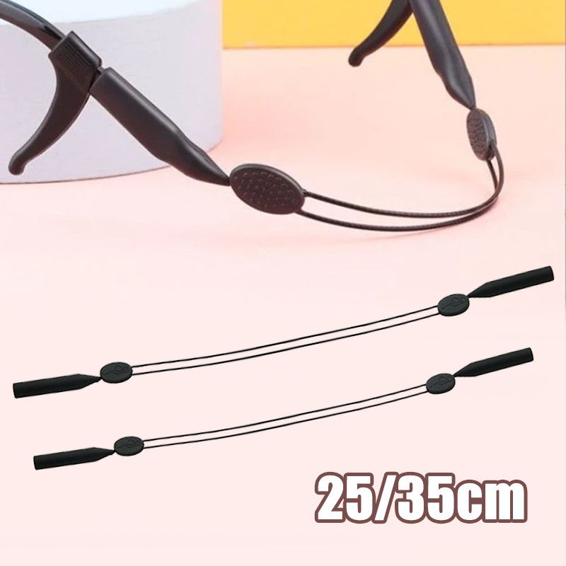 Tali Kacamata Adjustable Premium 1 Pasang Earhook Kacamata Anti Slip dan Penahan Hijab Strap Olahrag