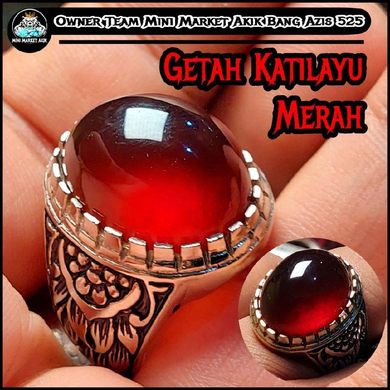Cincin getah katilayu qualitas great A asli original / katilayu mancing essen elegan
