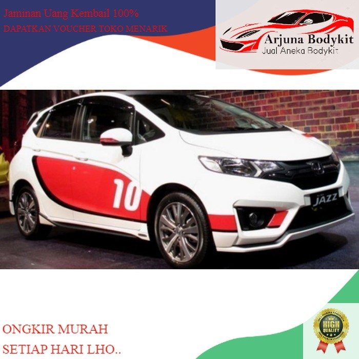 bodykit honda jazz gk5 modulo body kit jazz bodikit jazz GRADE-A body kit