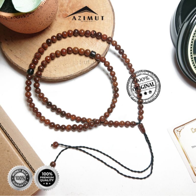 Kalung tasbih Kaukah BERSERTIFIKAT asli / Kalung Tasbih  kokka original