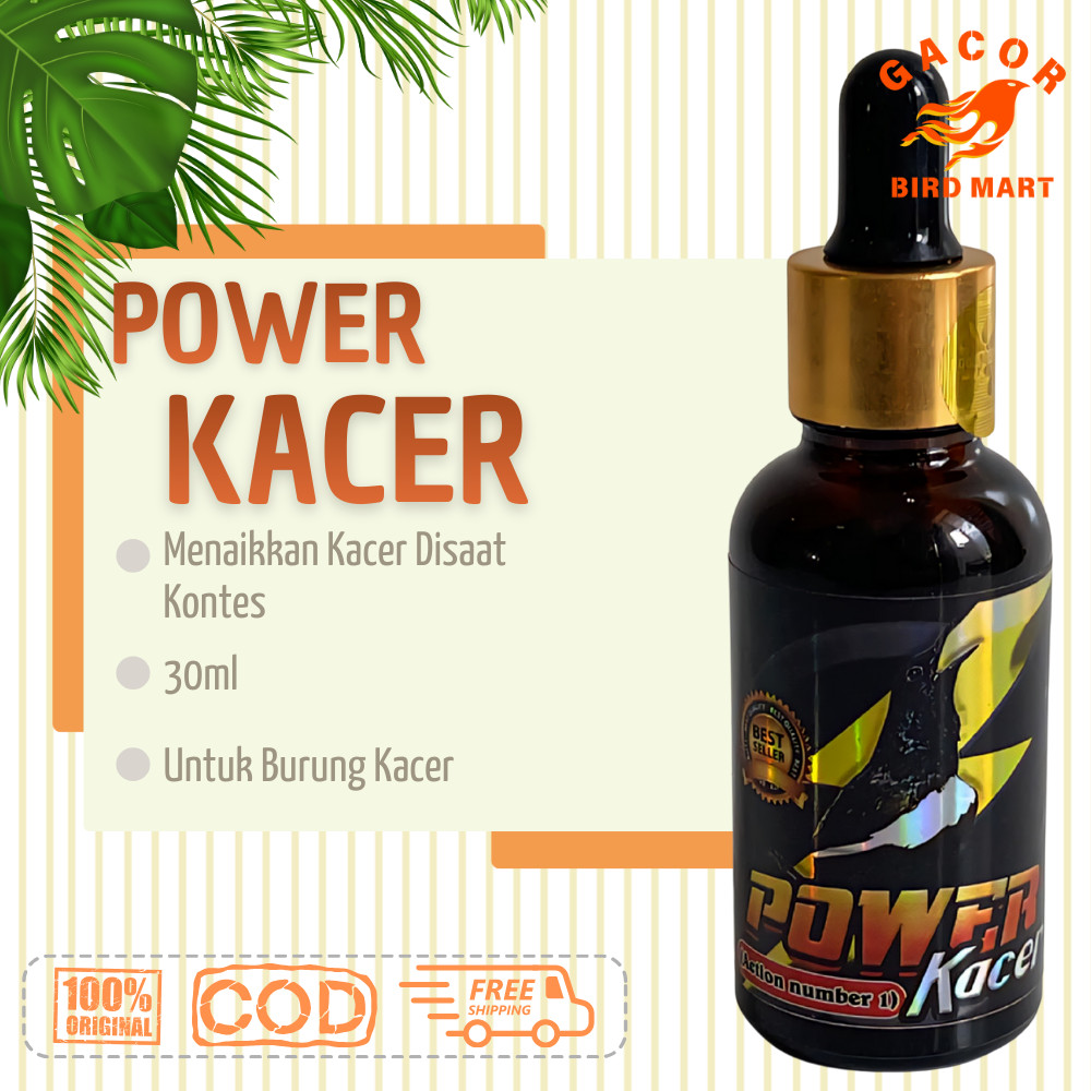 Power Kacer Strong Vitamin Penggacor Seketika Burung Kacer