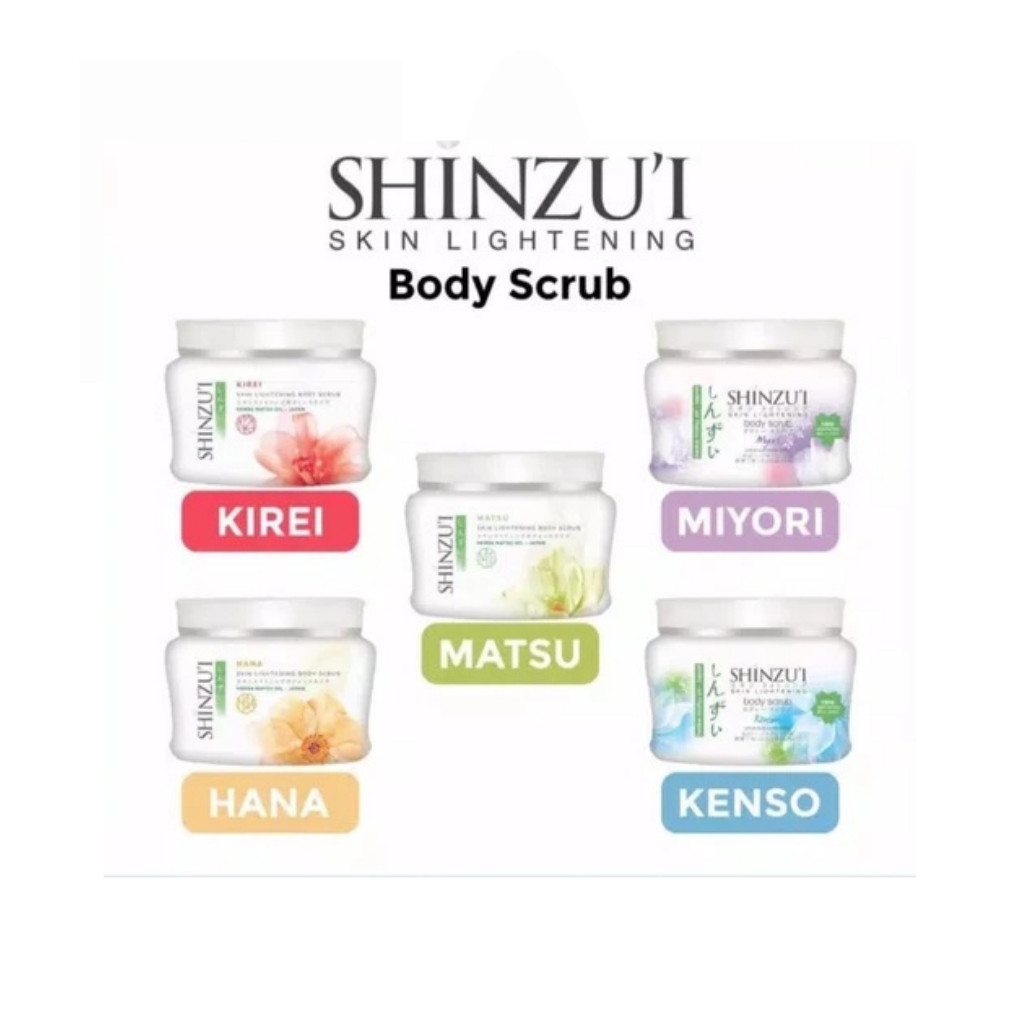 Lulur!! Shinzui Body Scrub Dengan Herba Matsu Oil / Lulur Herbal