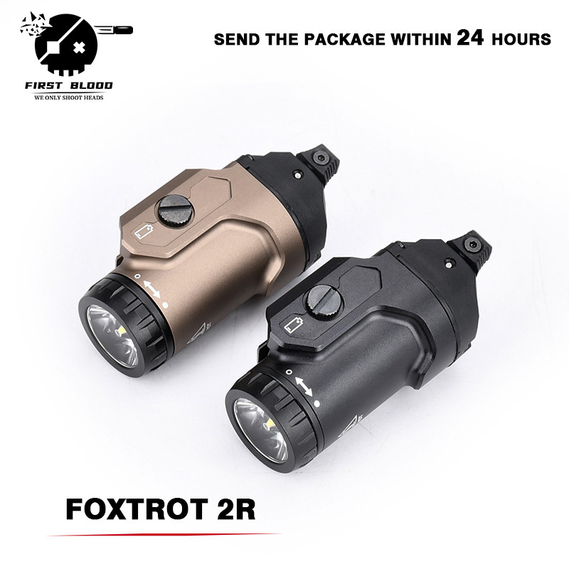 Tactical FOXTROT2R 700 Lumen Universal flashlight Multifunctional outdoor rain splash prevention FOX