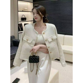 outer putih wanita kekinian panjang kekinian outer polos crop pantai kondangan elegan outer cream se