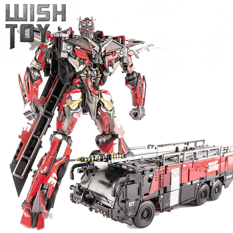 Transformation OV01 OV-01 Sentinel Prime Fire Engine Oversize KO SS61 Movie Serise Alloy Part Action