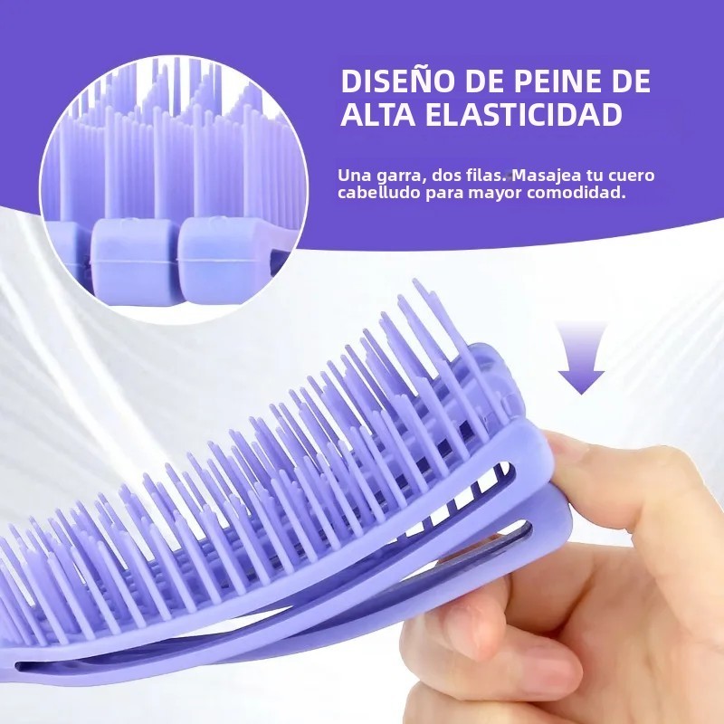 Hair Comb Detangling Brush Scalp Massage Hair Brush Detangler Brush for Curly Hair Thick Hair Care H