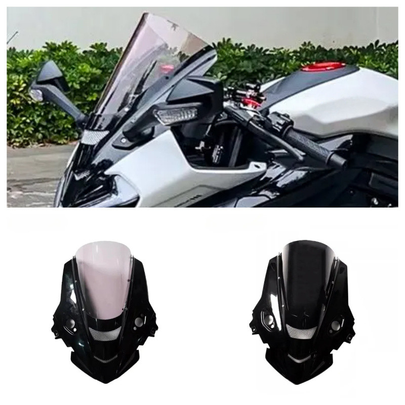 FOR CFMOTO 675SR-R 675SR SR675 675 SR RACE HIGH WINDSCREEN Sport Touring Windshield Double Bubble De